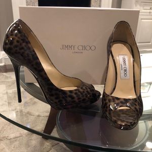 Cheetah Print Jimmy Choo Heels (pumps)